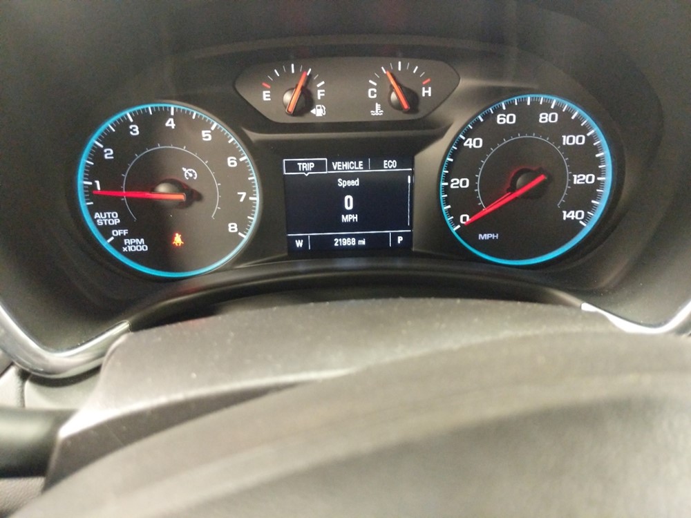 2018 Chevrolet Equinox - Odometer Close Up