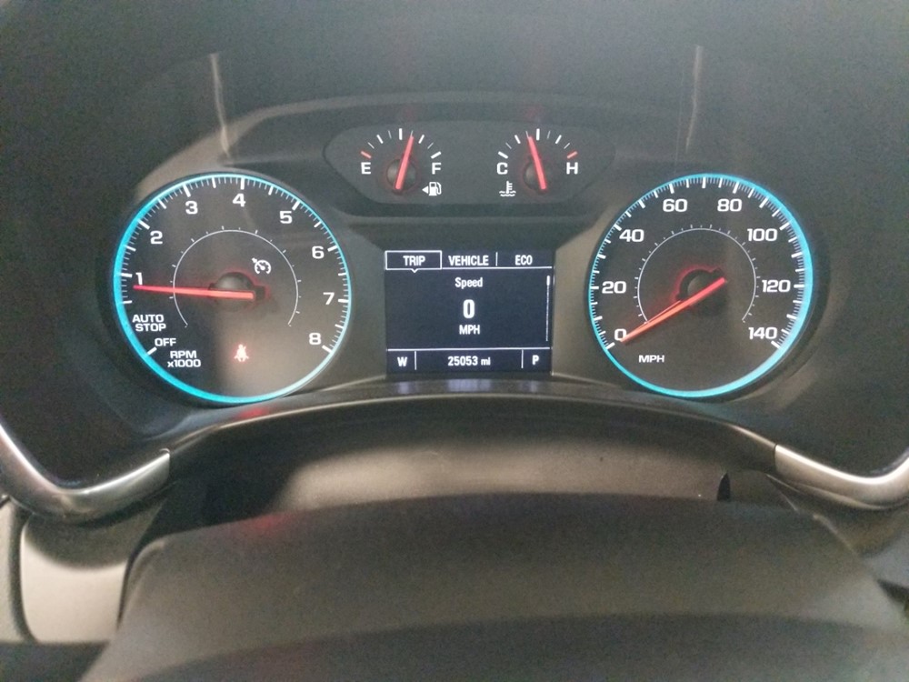 2018 Chevrolet Equinox - Odometer Close Up