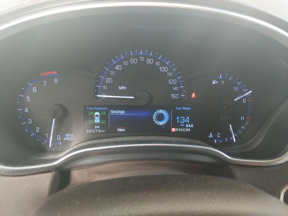 2014 Cadillac SRX - Odometer Close Up