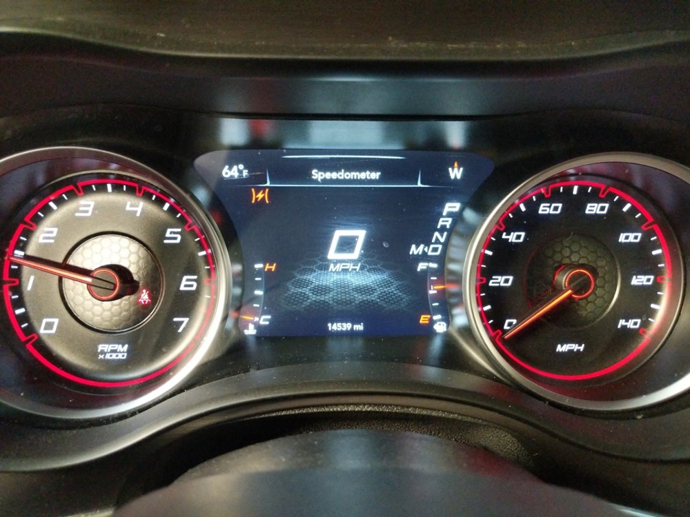 2017 Dodge Charger - Odometer Close Up
