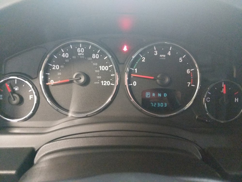 2011 Jeep Liberty - Odometer Close Up