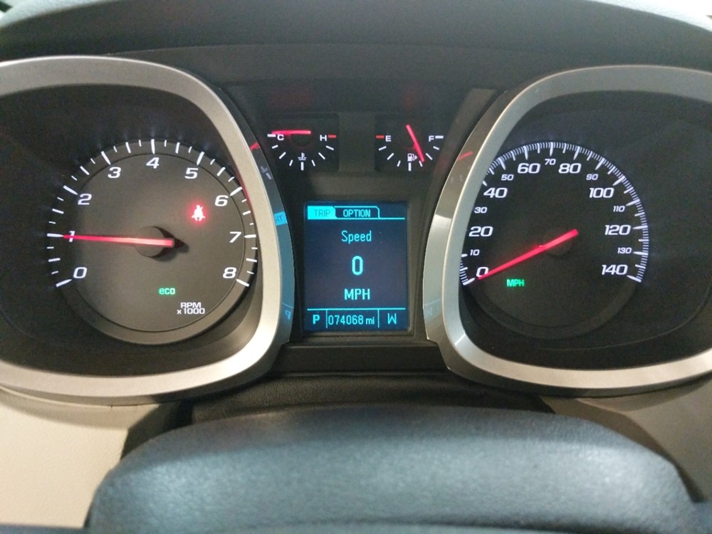 2016 Chevrolet Equinox - Odometer Close Up