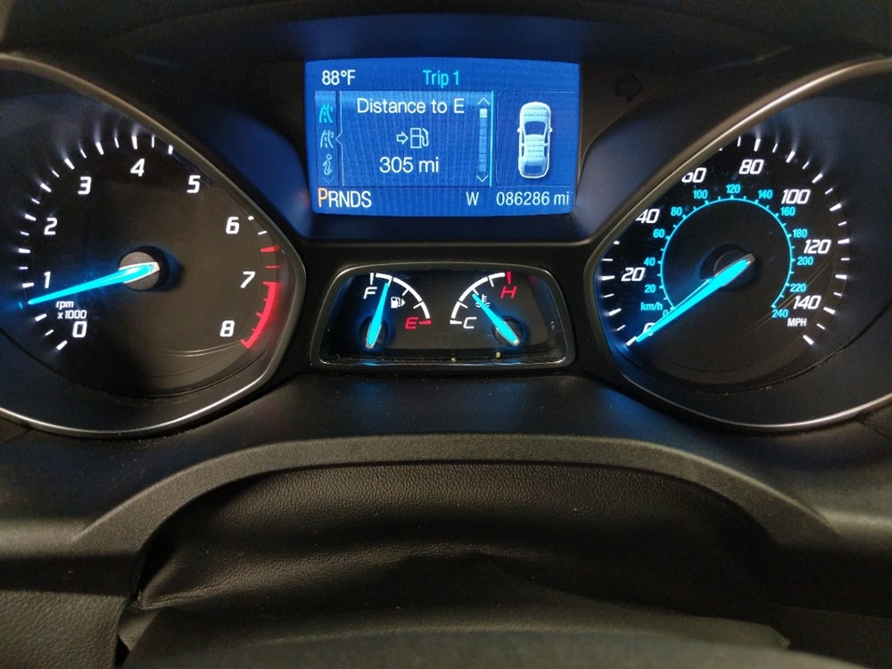 2014 Ford Escape - Odometer Close Up