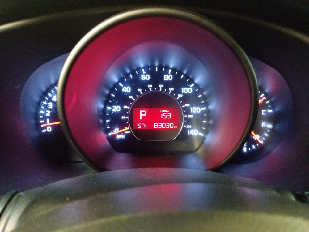 2016 Kia Soul - Odometer Close Up