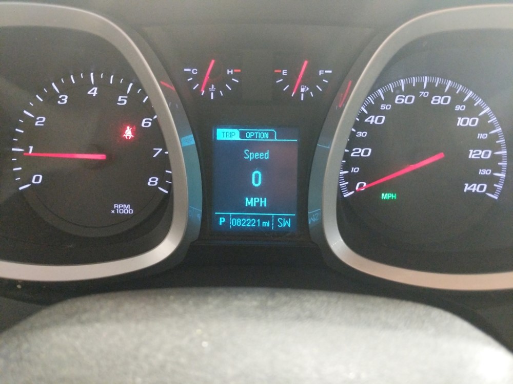 2013 Chevrolet Equinox - Odometer Close Up