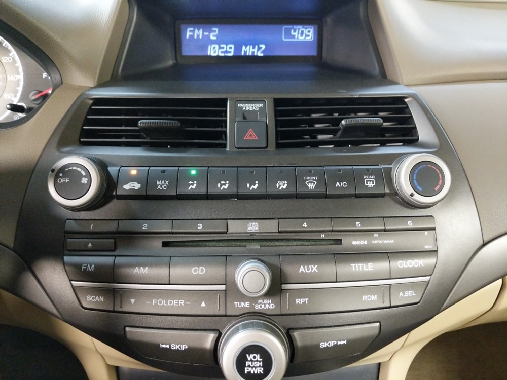 2010 Honda Accord - Stereo Package