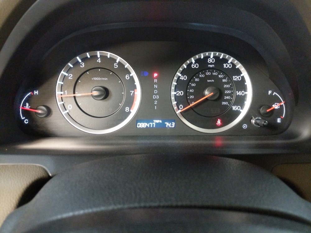 2010 Honda Accord - Odometer Close Up