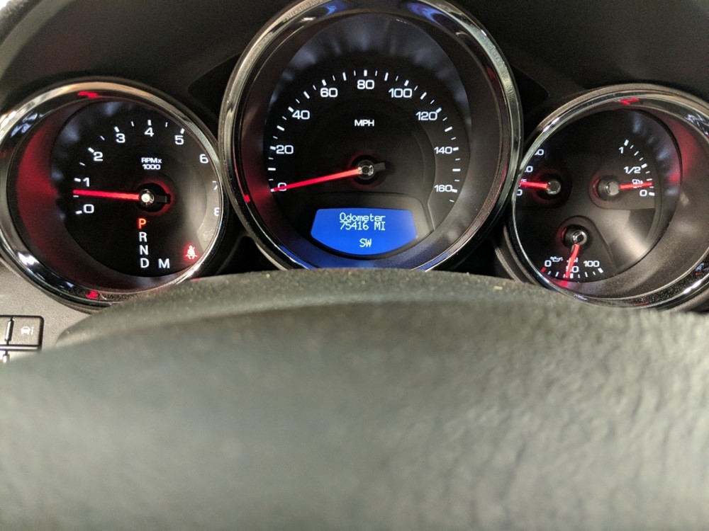 2012 Cadillac CTS - Odometer Close Up