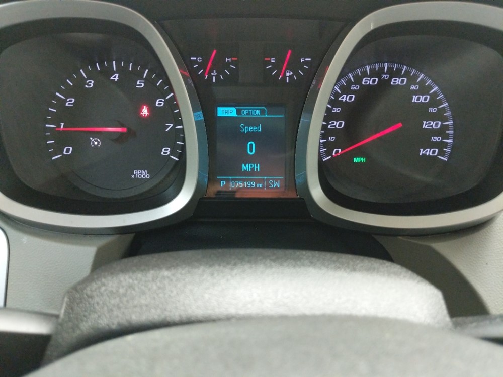 2016 Chevrolet Equinox - Odometer Close Up