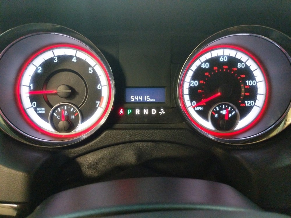 2015 Dodge Grand Caravan - Odometer Close Up