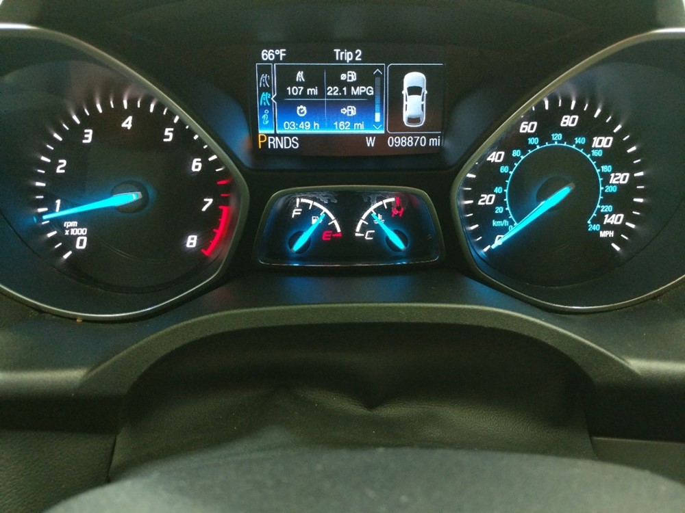2014 Ford Escape - Odometer Close Up