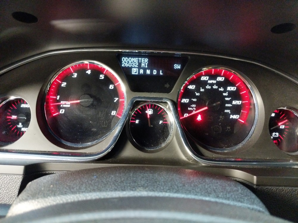 2016 GMC Acadia - Odometer Close Up