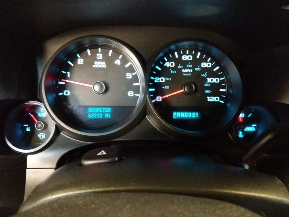 2008 Chevrolet Silverado 1500 - Odometer Close Up