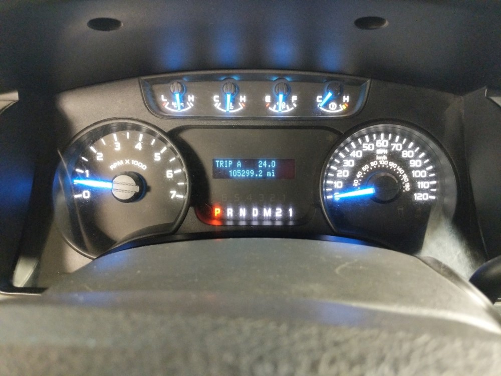 2013 Ford F-150 - Odometer Close Up