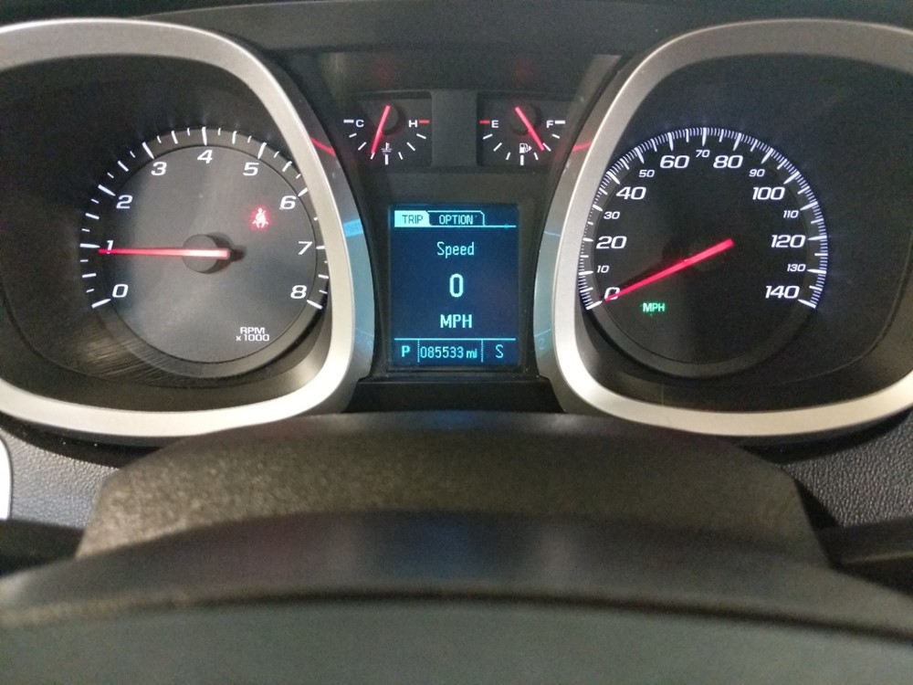 2013 Chevrolet Equinox - Odometer Close Up