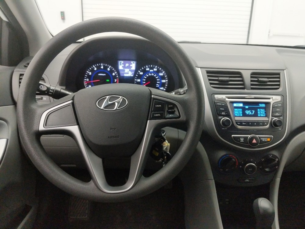 2017 Hyundai Accent - Driver Dash