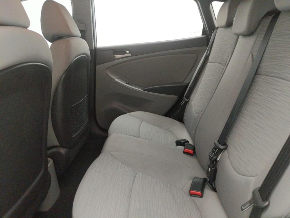 2017 Hyundai Accent - Driver Rear Seat
