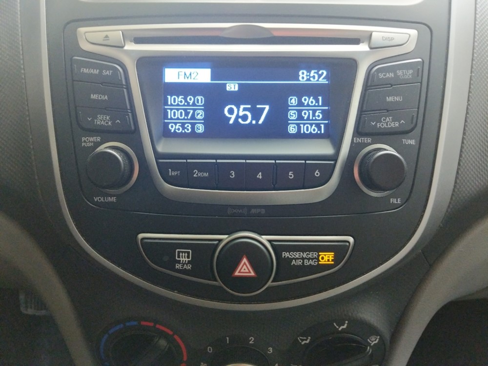 2017 Hyundai Accent - Stereo Package