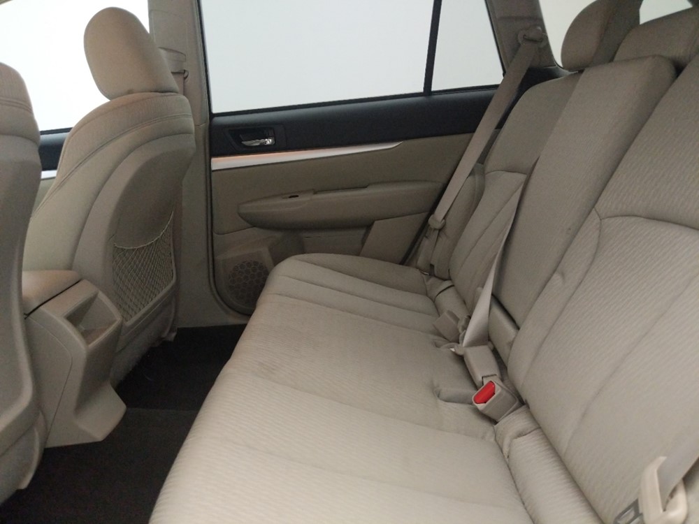 2011 Subaru Outback - Driver Rear Seat