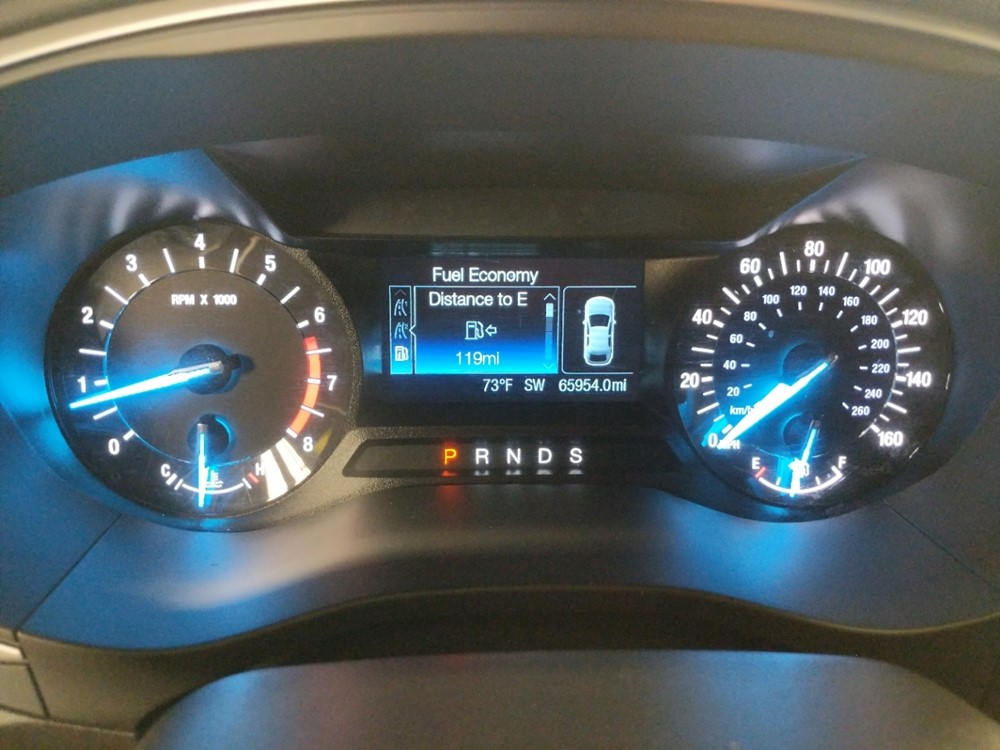 2016 Ford Fusion - Odometer Close Up