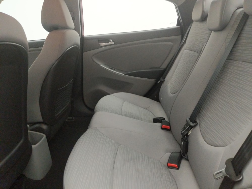 2017 Hyundai Accent - Driver Rear Seat