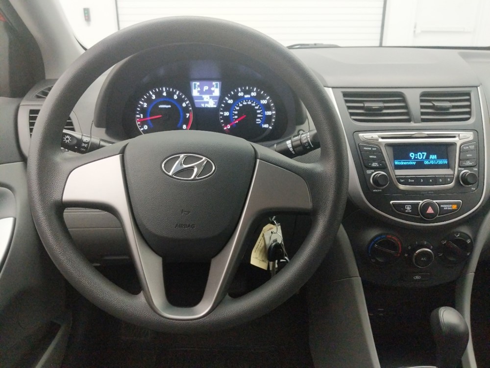 2017 Hyundai Accent - Driver Dash