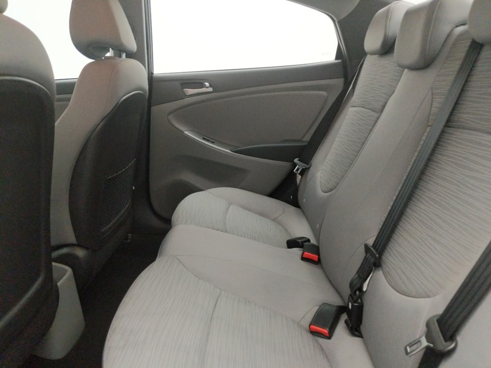 2017 Hyundai Accent - Driver Rear Seat