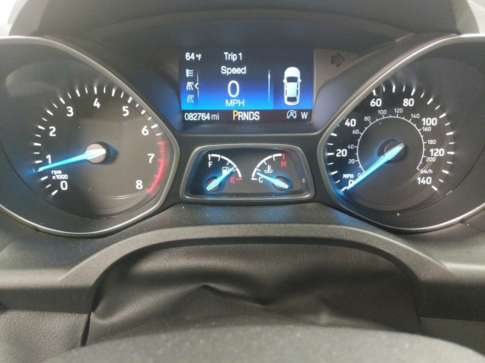2017 Ford Escape - Odometer Close Up