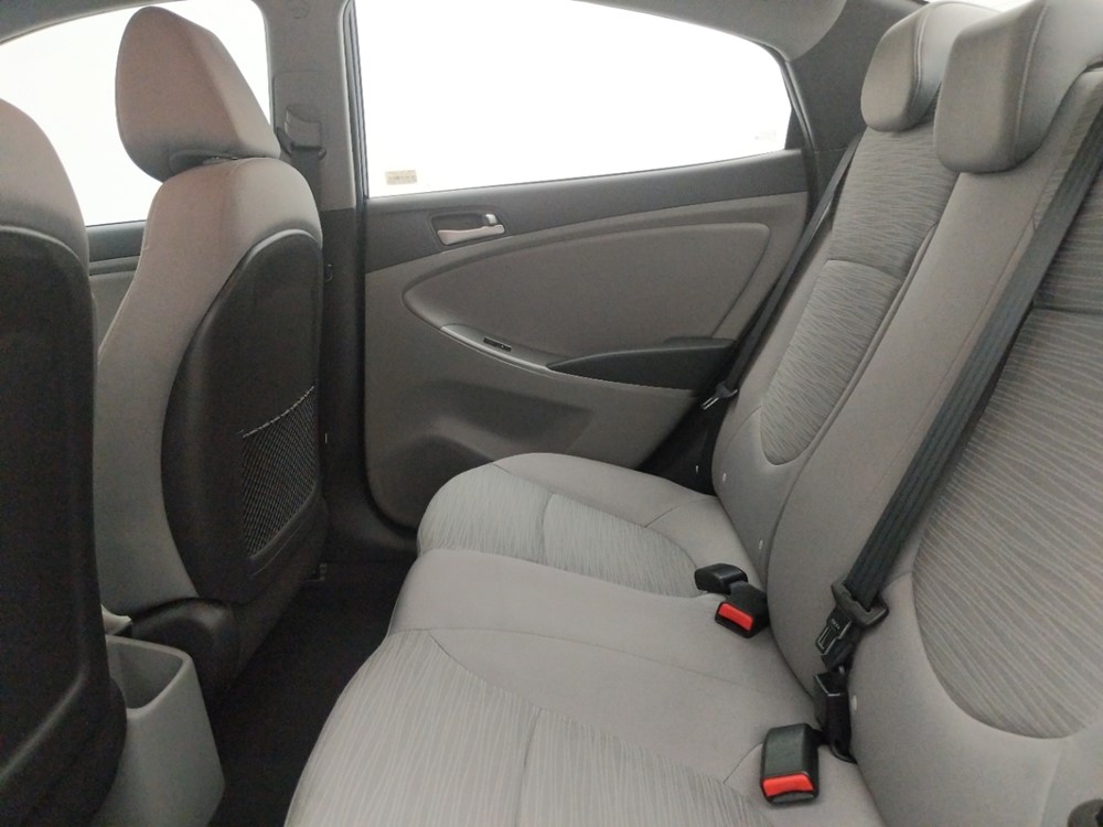 2017 Hyundai Accent - Driver Rear Seat