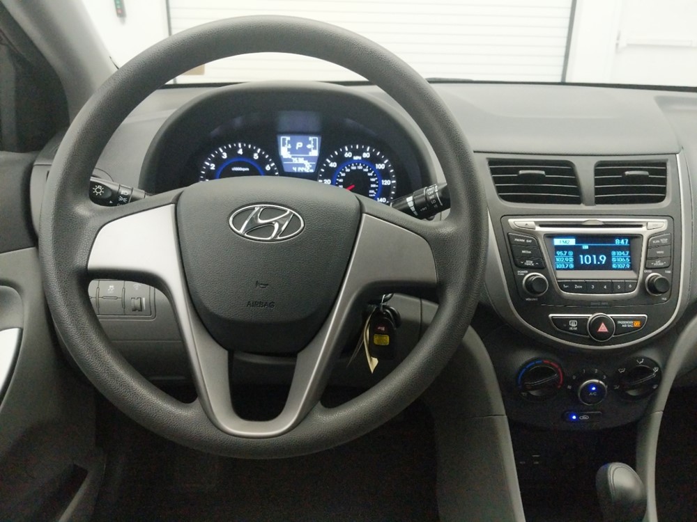 2017 Hyundai Accent - Driver Dash
