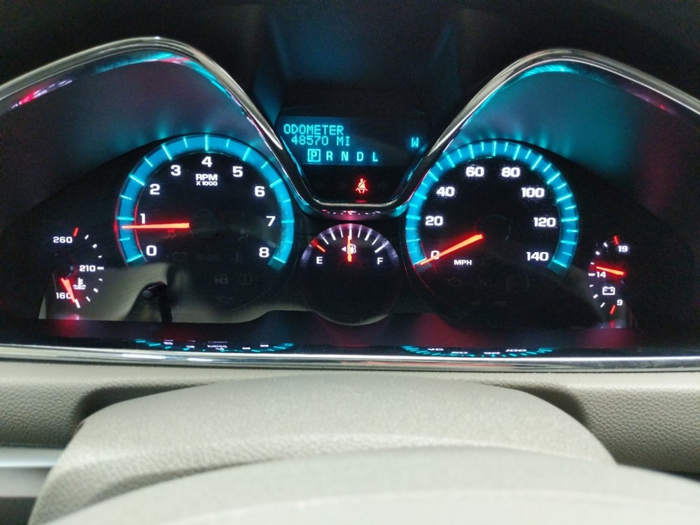 2016 Chevrolet Traverse - Odometer Close Up