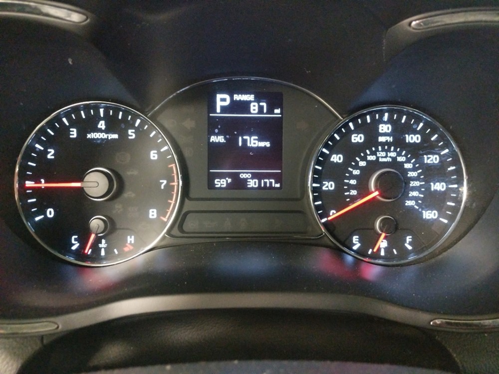 2018 Kia Forte - Odometer Close Up