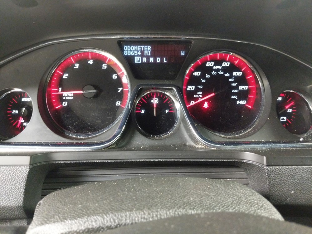 2014 GMC Acadia - Odometer Close Up