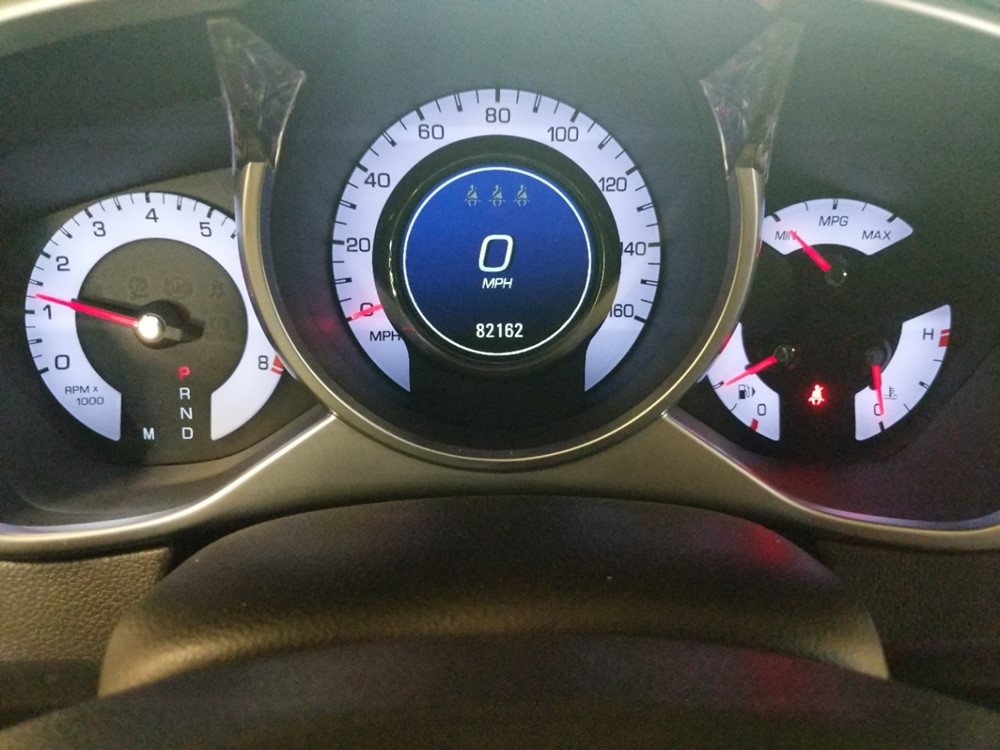 2011 Cadillac SRX - Odometer Close Up