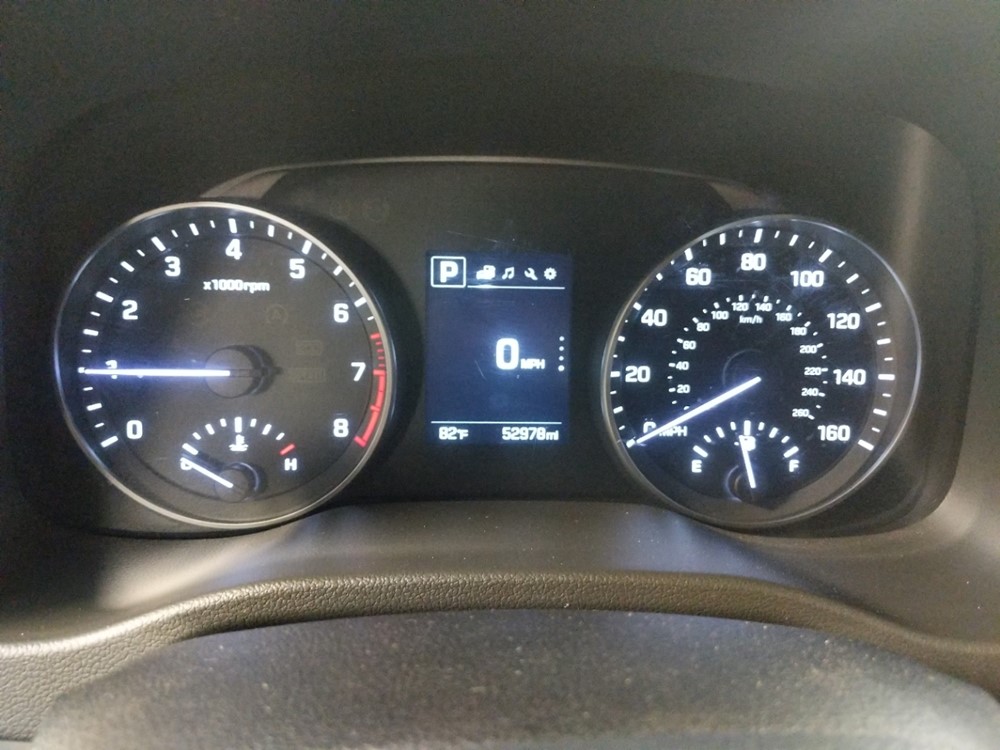 2018 Hyundai Elantra - Odometer Close Up