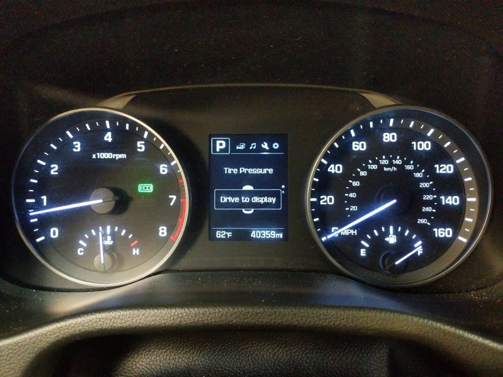 2018 Hyundai Elantra - Odometer Close Up