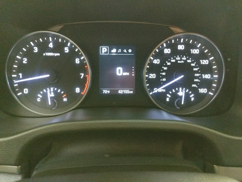 2018 Hyundai Elantra - Odometer Close Up