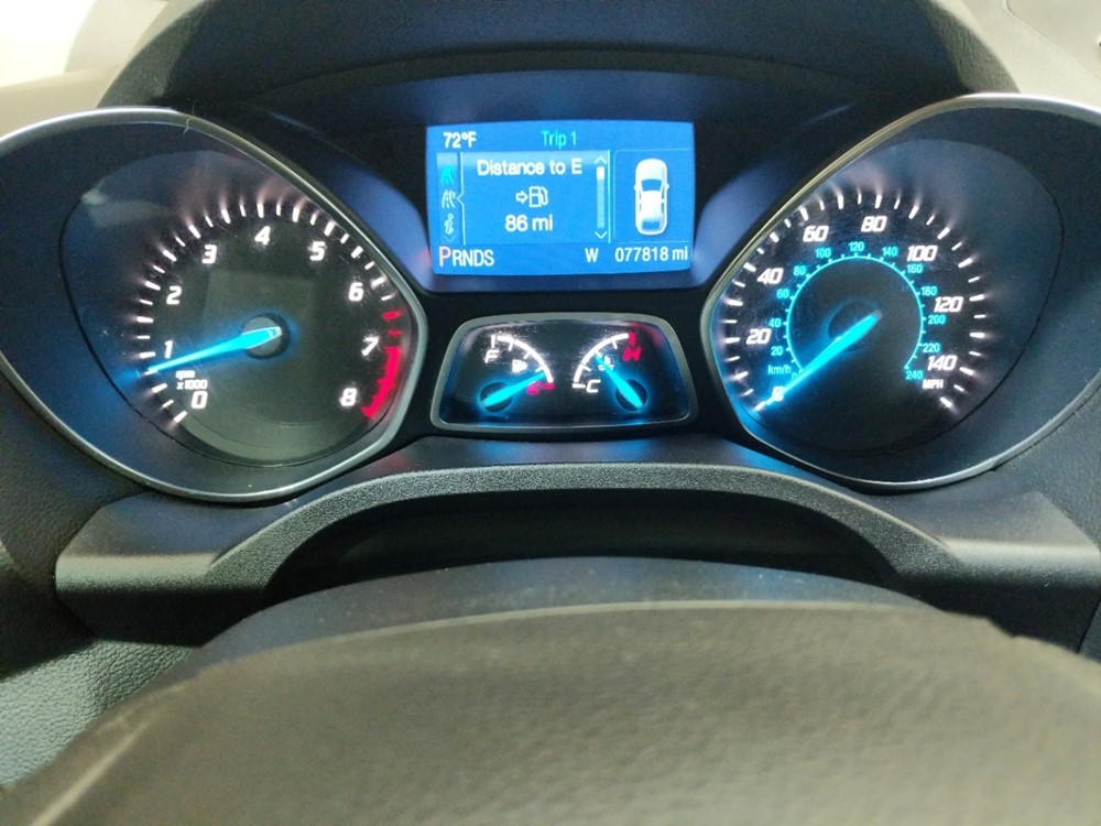 2014 Ford Escape - Odometer Close Up
