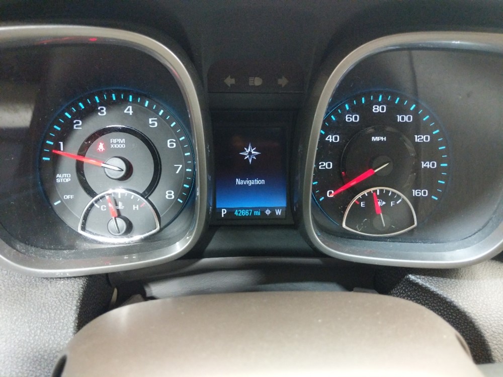 2015 Chevrolet Malibu - Odometer Close Up