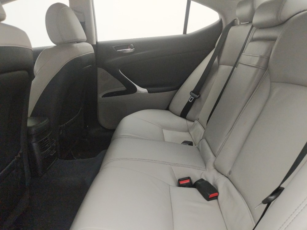 2012 Lexus IS 250 - Driver Rear Seat