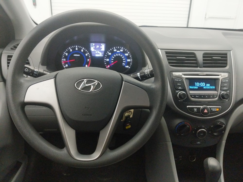 2017 Hyundai Accent - Driver Dash