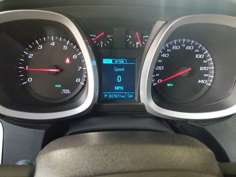2016 Chevrolet Equinox - Odometer Close Up