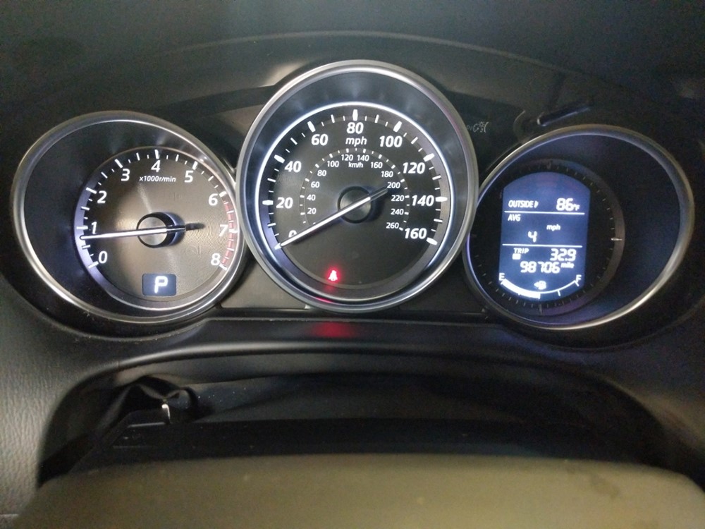 2014 Mazda CX-5 - Odometer Close Up