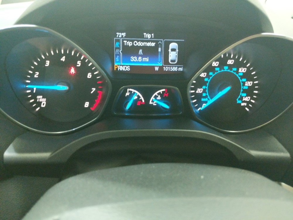 2013 Ford Escape - Odometer Close Up