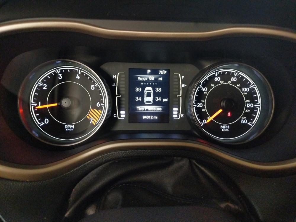 2014 Jeep Cherokee - Odometer Close Up