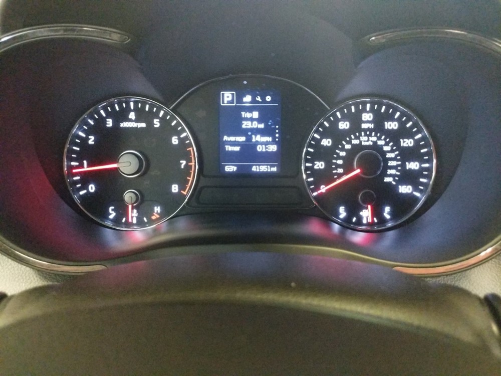 2018 Kia Forte - Odometer Close Up