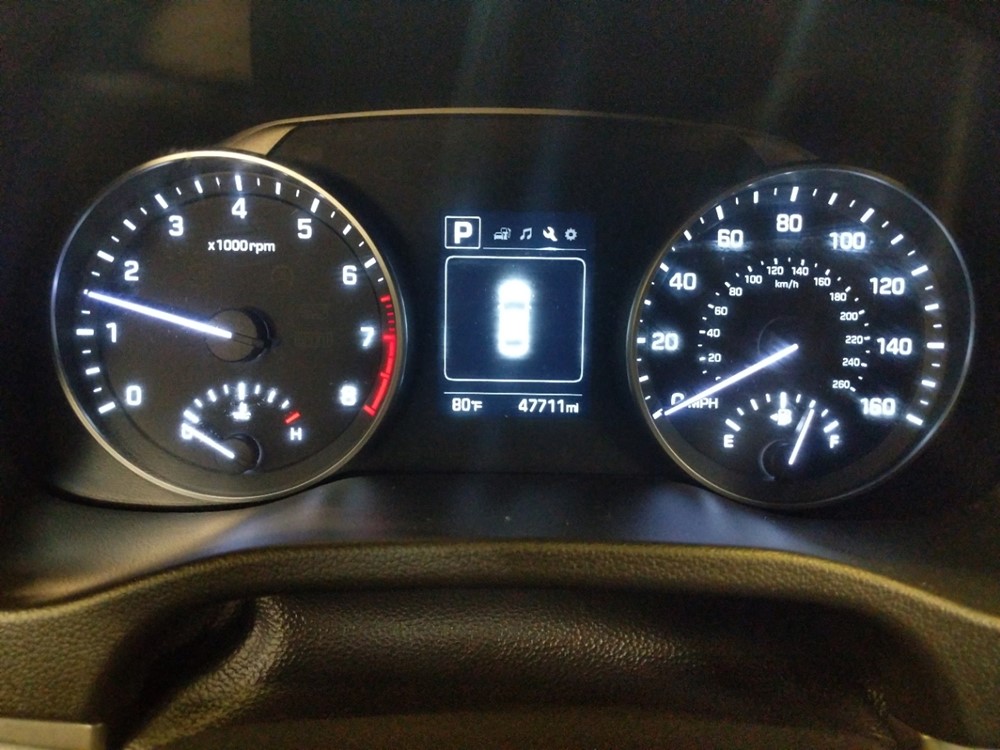 2018 Hyundai Elantra - Odometer Close Up