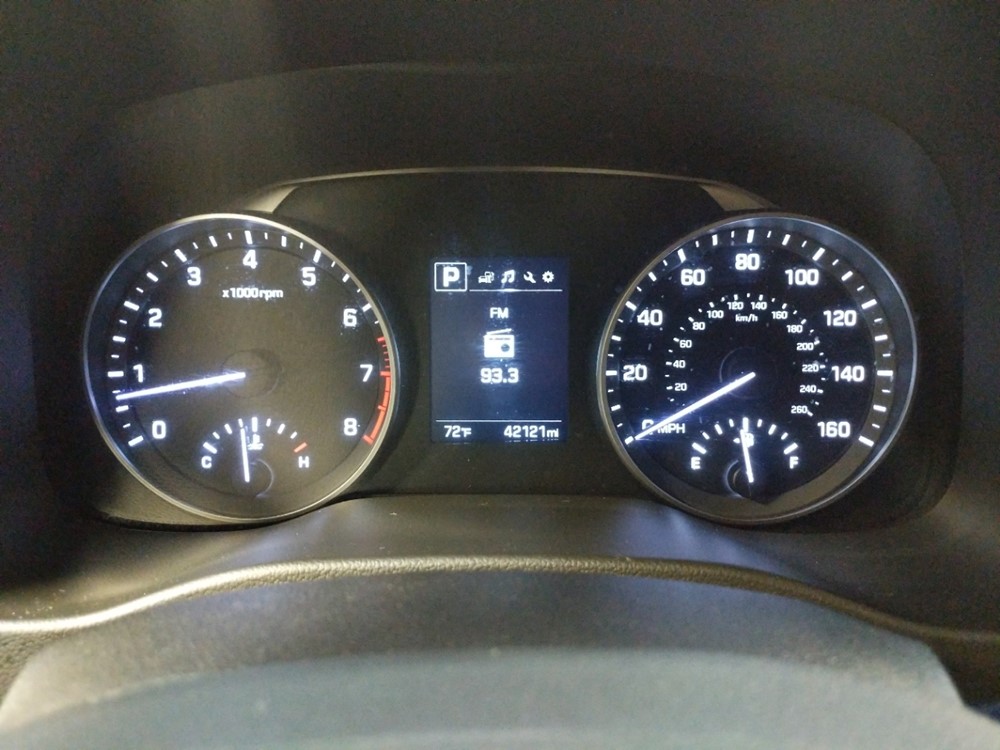 2018 Hyundai Elantra - Odometer Close Up