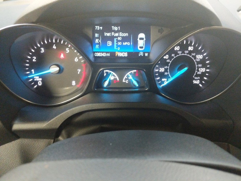 2018 Ford Escape - Odometer Close Up