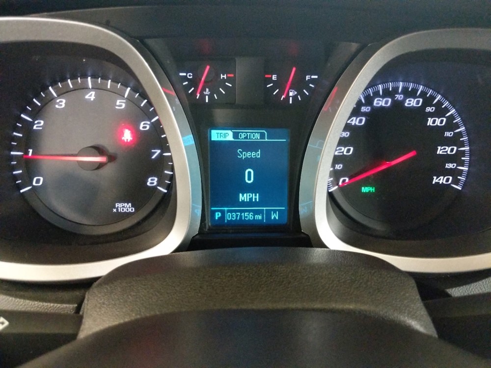 2016 Chevrolet Equinox - Odometer Close Up
